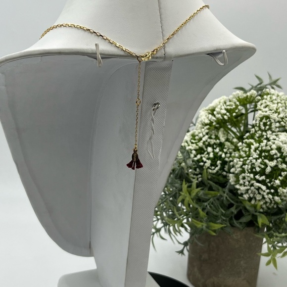 Shashi Magical Pegasus Coin Charm 18K Gold Plated Long Necklace USA Made - Picture 6 of 13